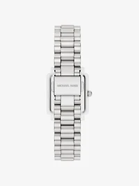 Petite Gwynn Pavé Silver-Tone Watch