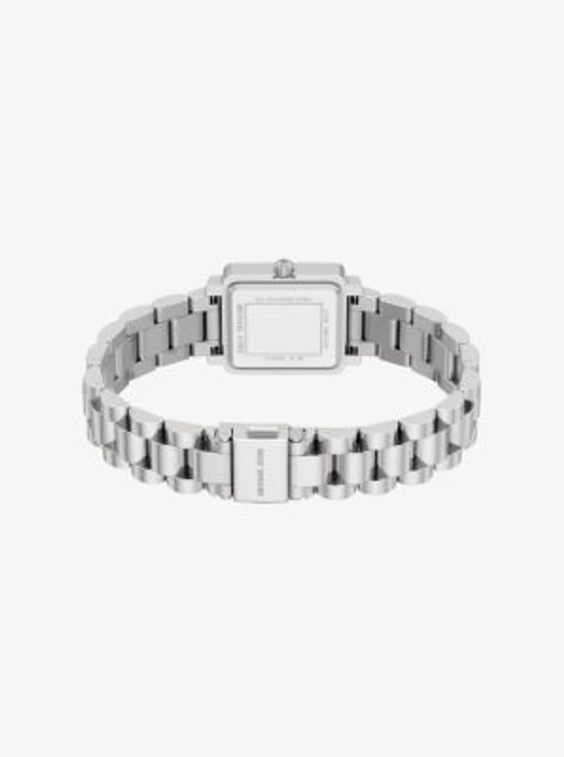Petite Gwynn Pavé Silver-Tone Watch