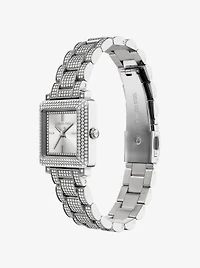 Petite Gwynn Pavé Silver-Tone Watch