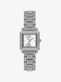 Petite Gwynn Pavé Silver-Tone Watch