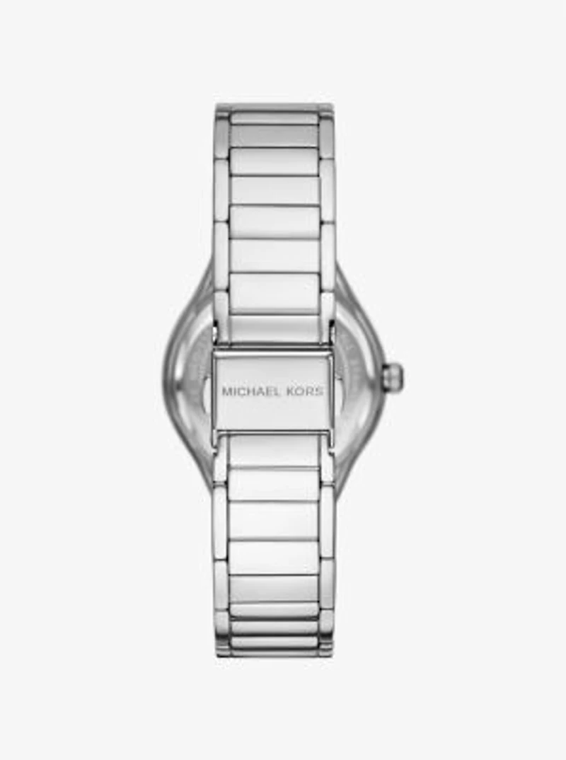 Mini Sylvia Pavé Silver-Tone Watch and Bracelet Gift Set