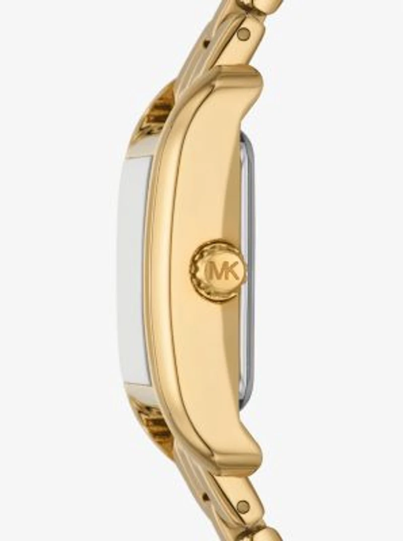 Mini Monroe Gold-Tone Watch and Jewelry Gift Set