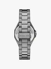 Oversized Callum Gunmetal-Tone Watch and Jewelry Gift Set