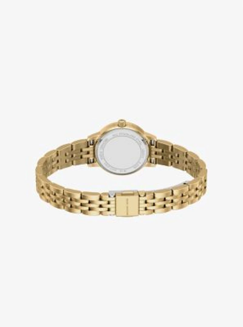 Mini Melissa Pavé Gold-Tone Watch and Jewelry Set