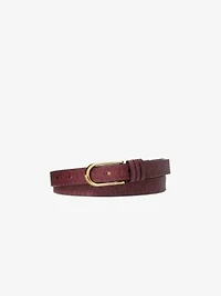 Signature Logo Skinny Belt