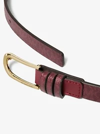 Signature Logo Skinny Belt