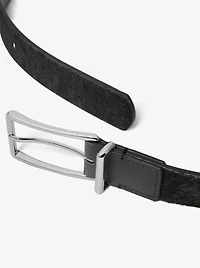 Calf Hair Belt