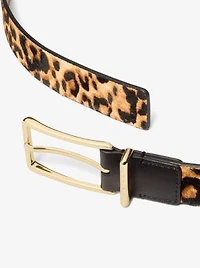 Calf Hair Belt