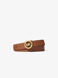 Logo Leather Belt