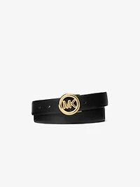 Logo Leather Belt