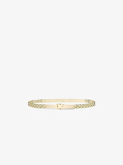 Gold-Tone Chain Belt