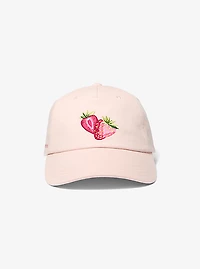 Fruit Embroidered Cotton Baseball Hat