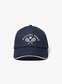Tennis Embroidered Cotton Baseball Hat