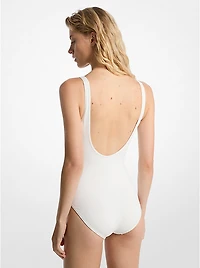 Lace-Up Swimsuit