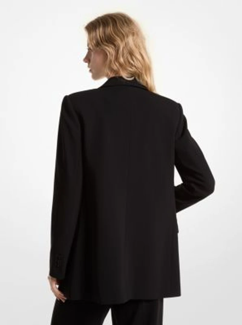 crêpe boyfriend Blazer