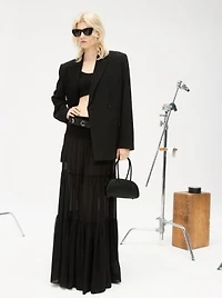 crêpe boyfriend Blazer