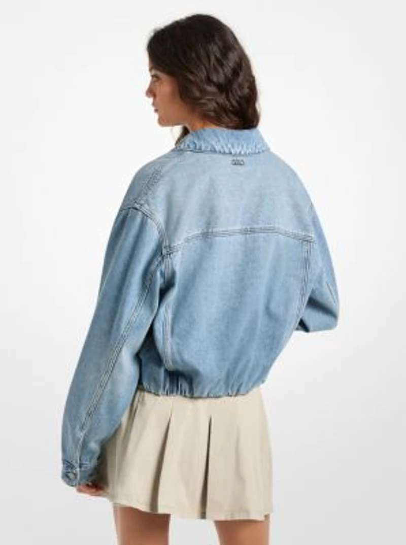 Denim Bomber Jacket