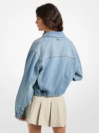 Denim Bomber Jacket