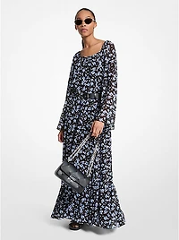 Floral Georgette Maxi Dress