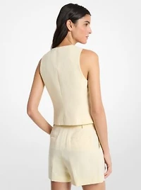 Linen and Cotton Vest