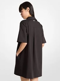 Cotton Poplin Shirtdress
