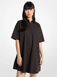 Cotton Poplin Shirtdress