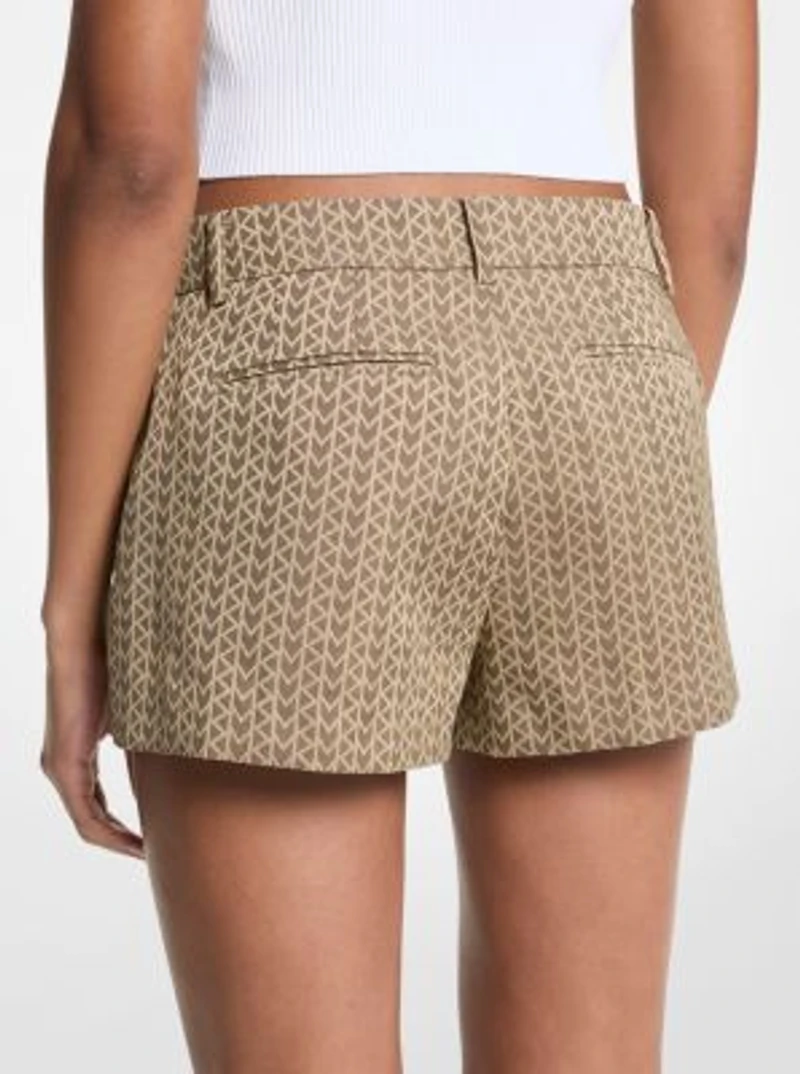MK2000 Logo Jacquard Shorts