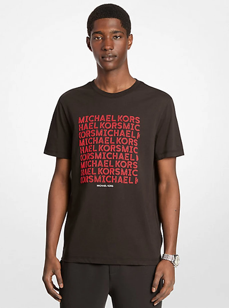 Graphic Logo Cotton T-Shirt