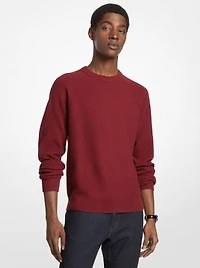 Wool Blend Crewneck Sweater