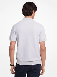 Cotton Tuck Stitch Shirt