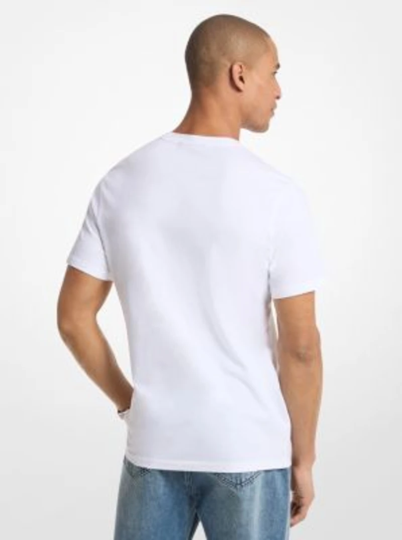 Graphic Logo Cotton T-Shirt