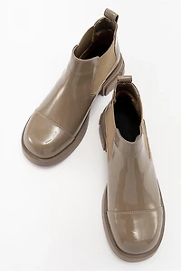 Prologue Shoes Womens Cafune Patent Platform Boot