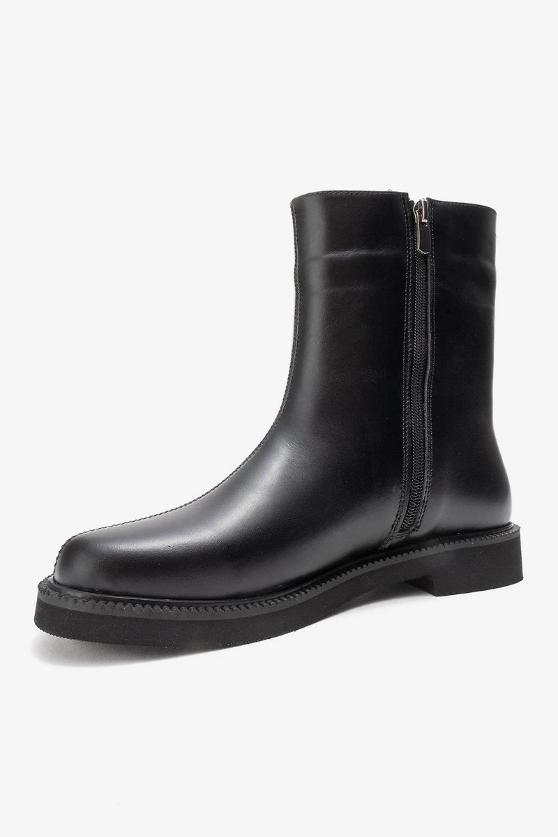 Forever & Always Womens Lucano Leather Ankle Boots
