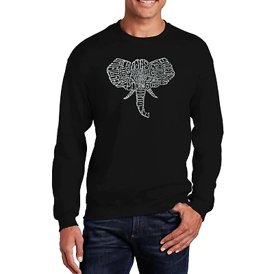 LA Pop Art John 3:16 - Men's Word Crewneck Sweatshirt