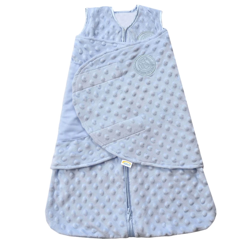 HALO Plush Dots Velboa 3.0 TOG Sleepsack Swaddle