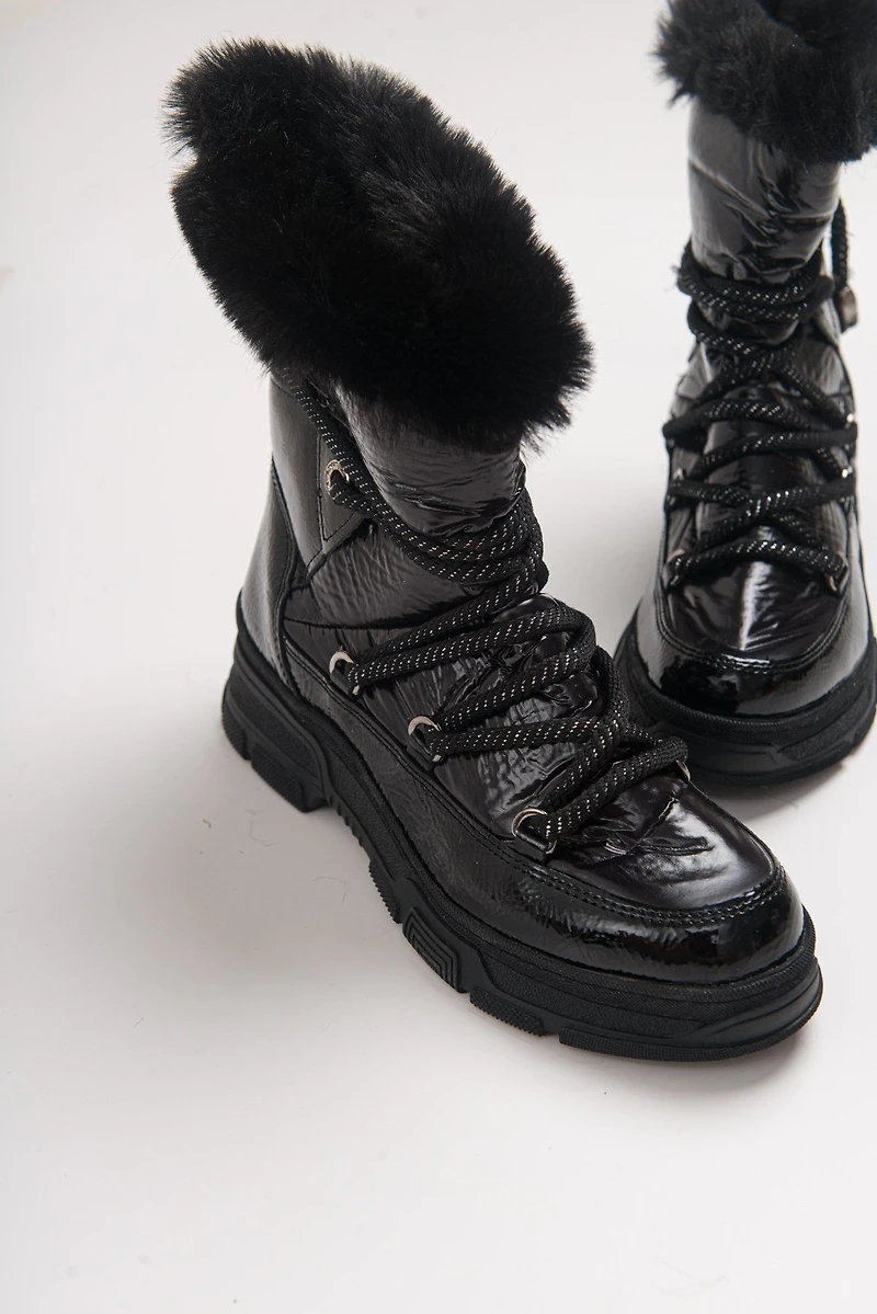 Prologue Shoes Womens Rosie Fur Lined Boot