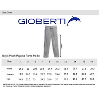 Gioberti Boy's Super Soft Plush Pants
