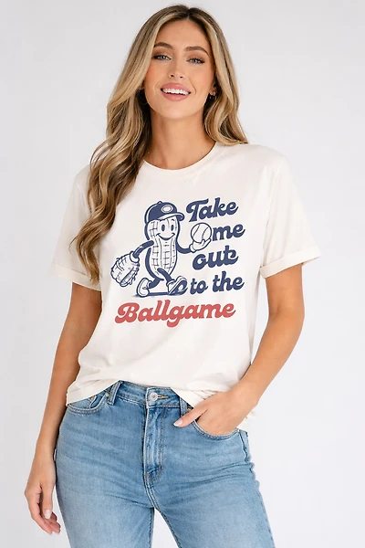 Threaded Pear Women's Hattie the Ballgame Casual Tee