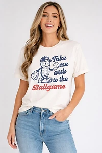 Threaded Pear Women's Hattie the Ballgame Casual Tee