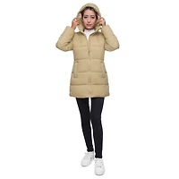 Rokka&Rolla Womens Mid-Length Lightweight Puffer Jacket