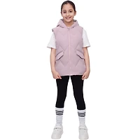 Rokka&Rolla Little & Big Kid Girls Hooded Puffer Vest