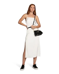 Belle & Bloom Womens Smoke and Mirror Midi Slip Dress