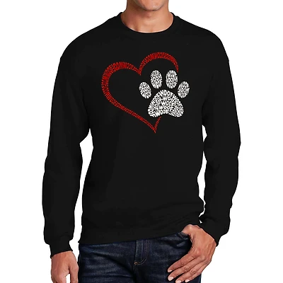 LA Pop Art John 3:16 - Men's Word Crewneck Sweatshirt