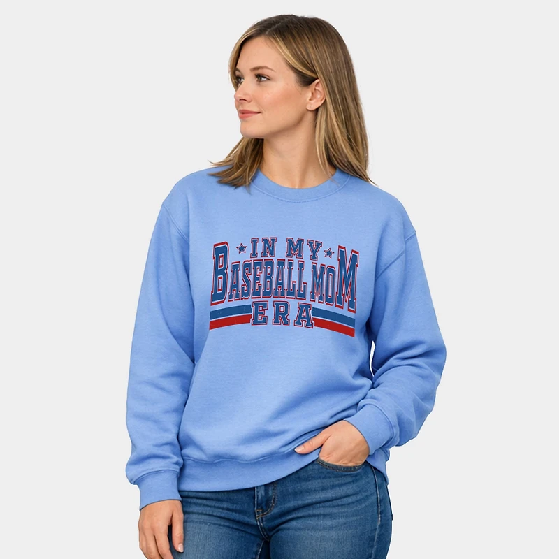 Simply Sage Market - My Baseball Mom Era Women's Graphic Sweatshirt