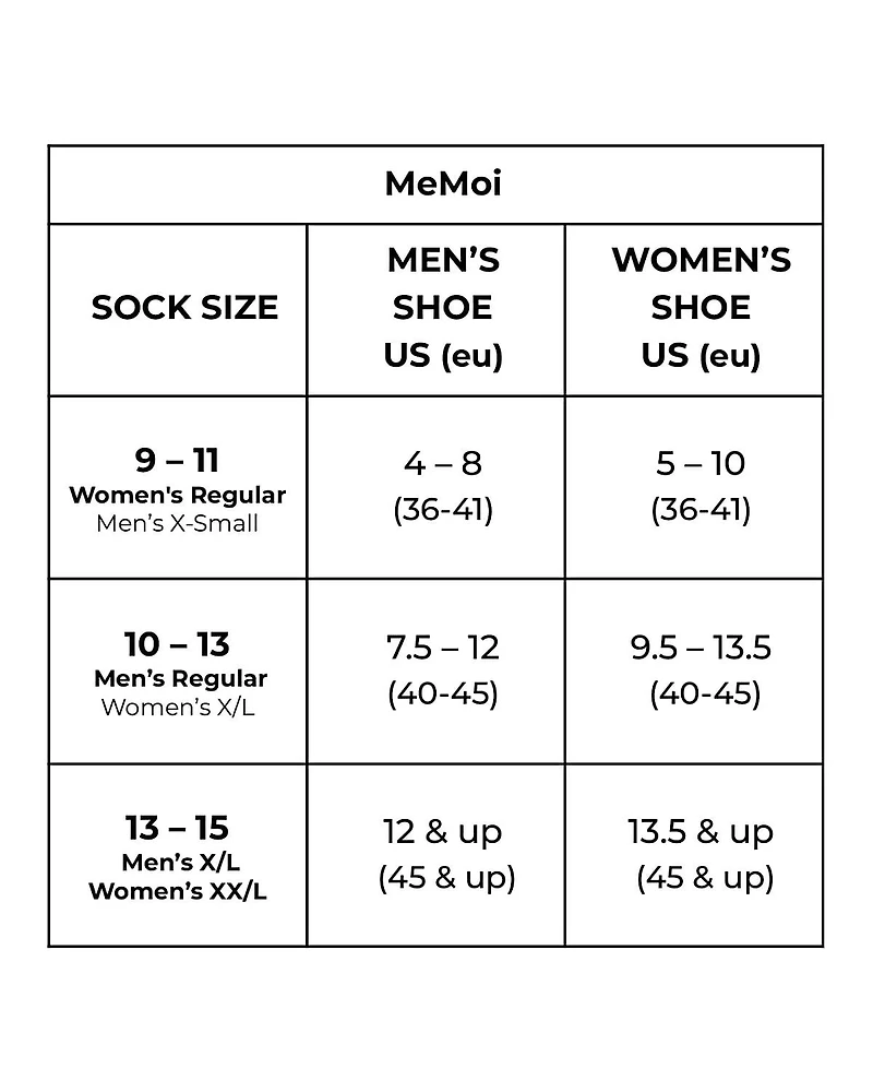 MeMoi Men's Rib Knit Luxuriously Soft Cashmere Crew Socks