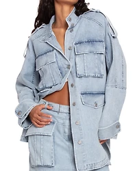 Belle & Bloom Womens Distant Love Overshirt