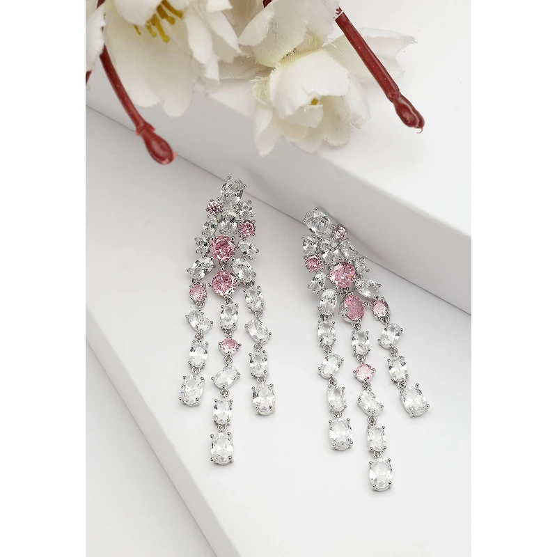 AGP PARIS Womens Diva Gorgeous Tassel Drop Earrings