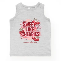 The Juniper Shop - Sweet Like Cherries Summer Vibes Youth Tank Top