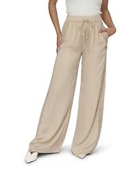 Belle & Bloom Womens Everywhere All At Once Wide Leg Pant