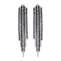 AGP PARIS Womens Diva Fringed Drop Earrings